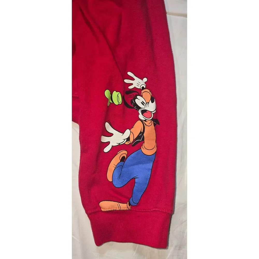 Vintage 90s Mickey & Friends Disney Red Sweatshirt Size 3X - 89
